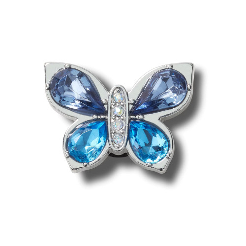 Crocs Jibbitz™ charms Blue Gem Butterfly